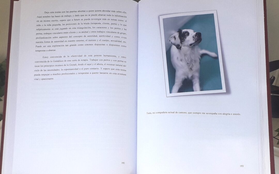 Aprobada «La Terapia Gestalt Asistida por perros: Fundamentos y Prácticas»