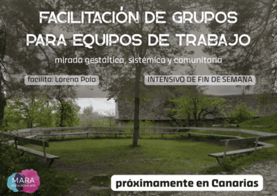 Facilitación de grupos para equipos de trabajo (Canarias)
