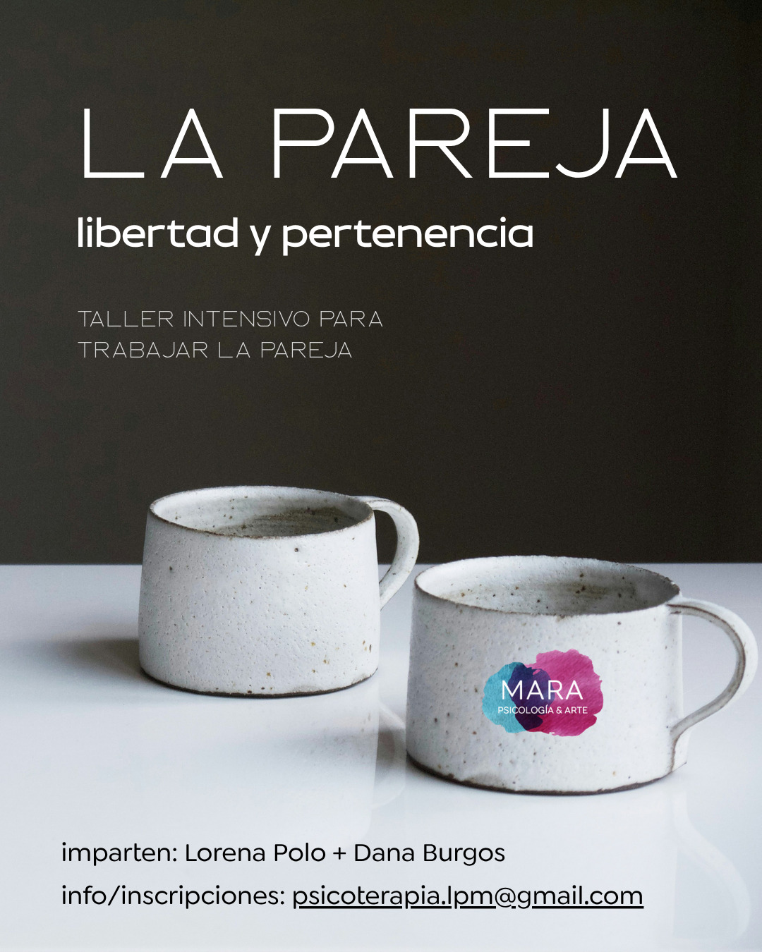 La Pareja (tazas BN) vert